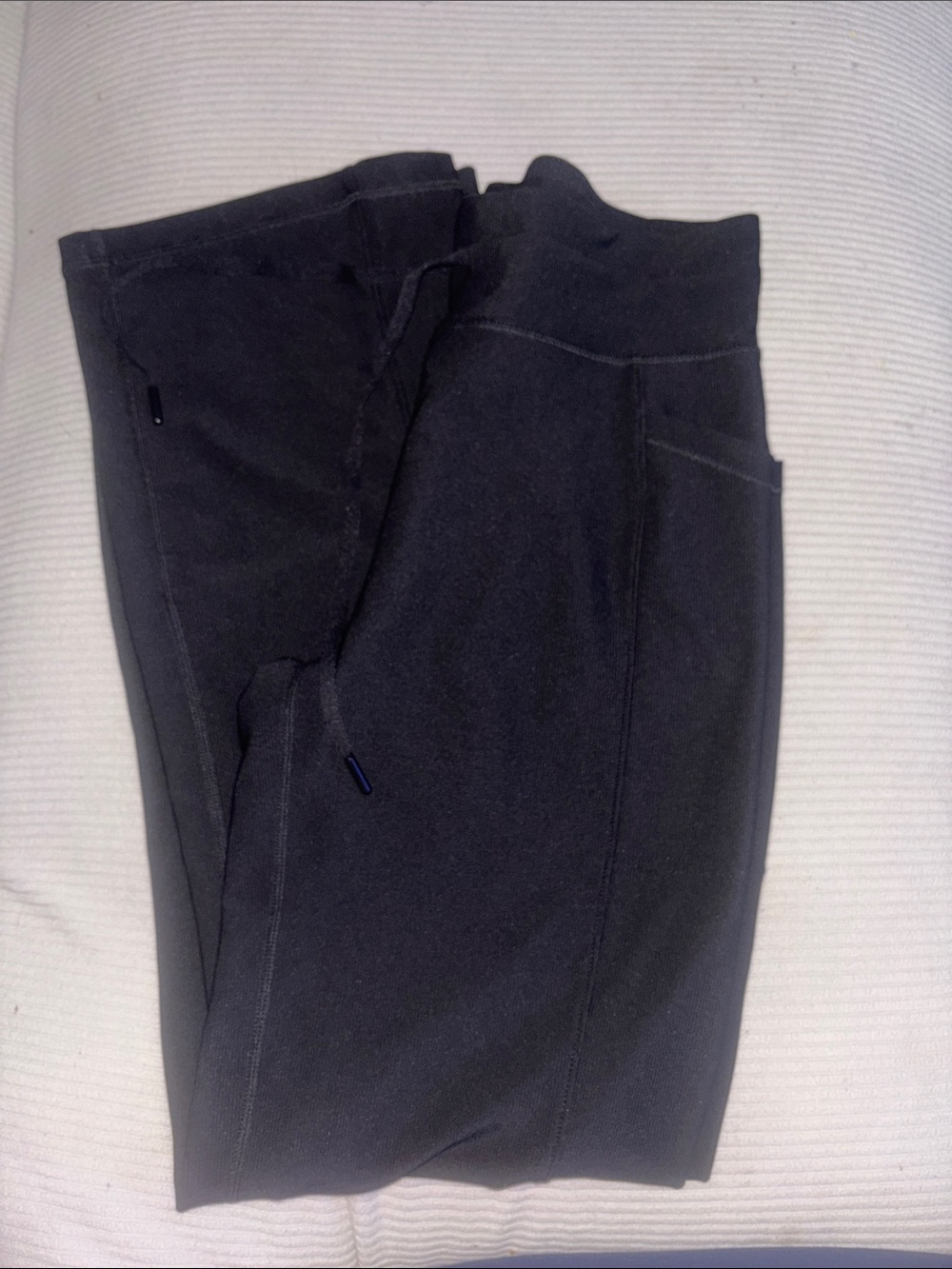 Wide Leg Women's Pants in Charcoal Gray